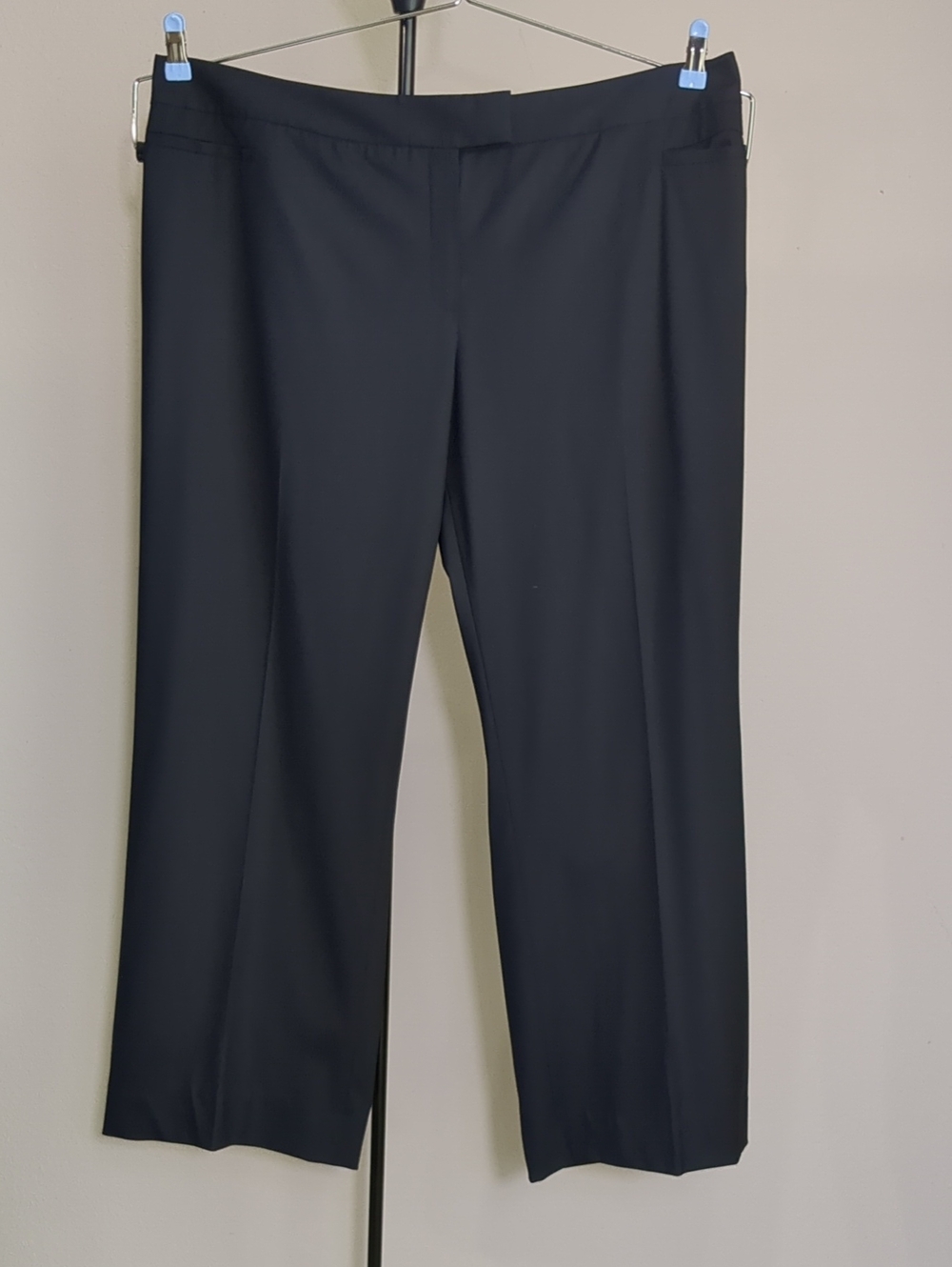 Lafayette 147 New York Wool Blend Straight  Trouser Pants Sz 18W